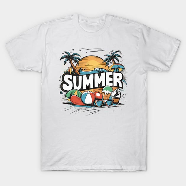 SummerVibes T-Shirt by Tshirtx